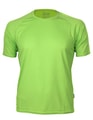 Heren Sportshirt CONA SPORTS Rainbow Tech Tee Appel Groen
